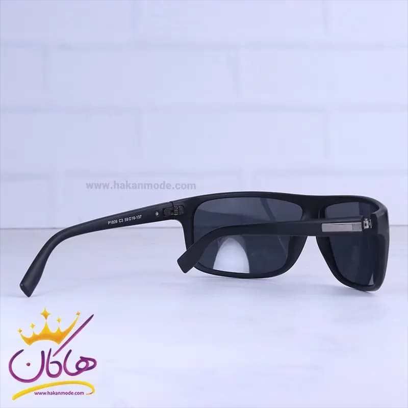 عینک آفتابی ماتریکس مردانه فریم مشکی پلاریزه P 1809/1 — تصویر ۴