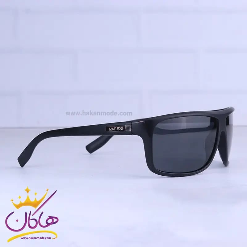 عینک آفتابی ماتریکس مردانه فریم مشکی پلاریزه P 1809/1 — تصویر ۳