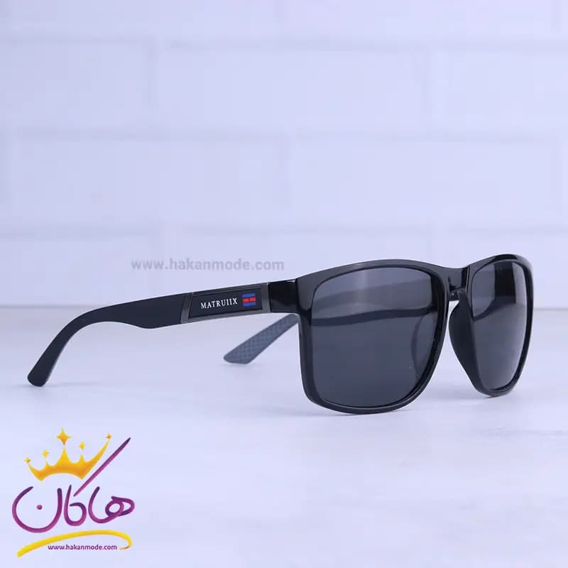 عینک آفتابی ماتریکس مردانه مشکی پلاریزه P 5347/3 — تصویر ۴