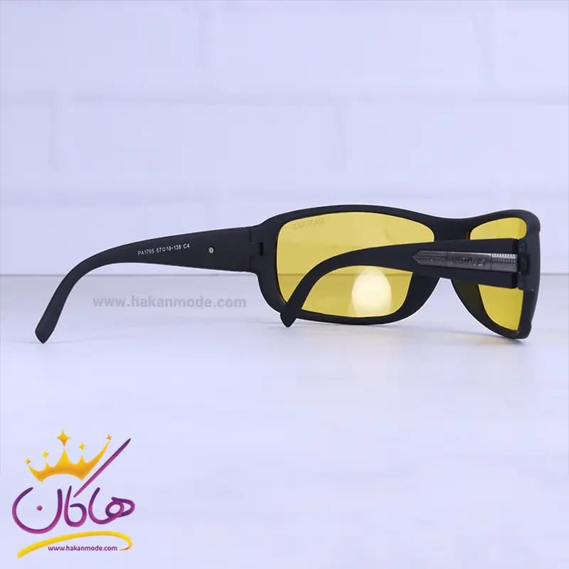 عینک آفتابی ماتریکس مردانه پلاریزه شیشه زرد PA 1785/4 — تصویر ۳