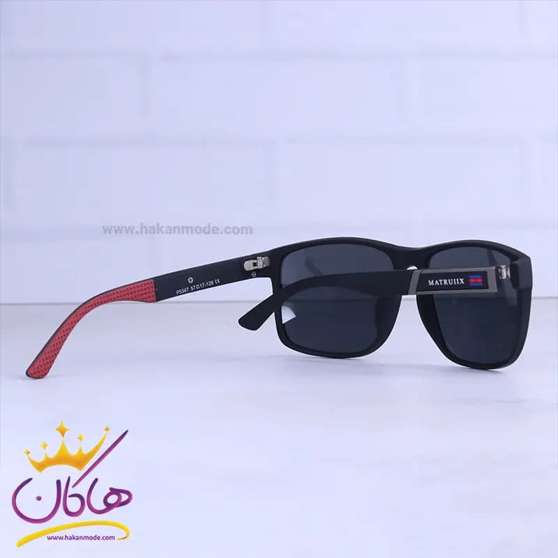 عینک آفتابی ماتریکس مردانه مشکی پلاریزه P 5347/2 — تصویر ۴