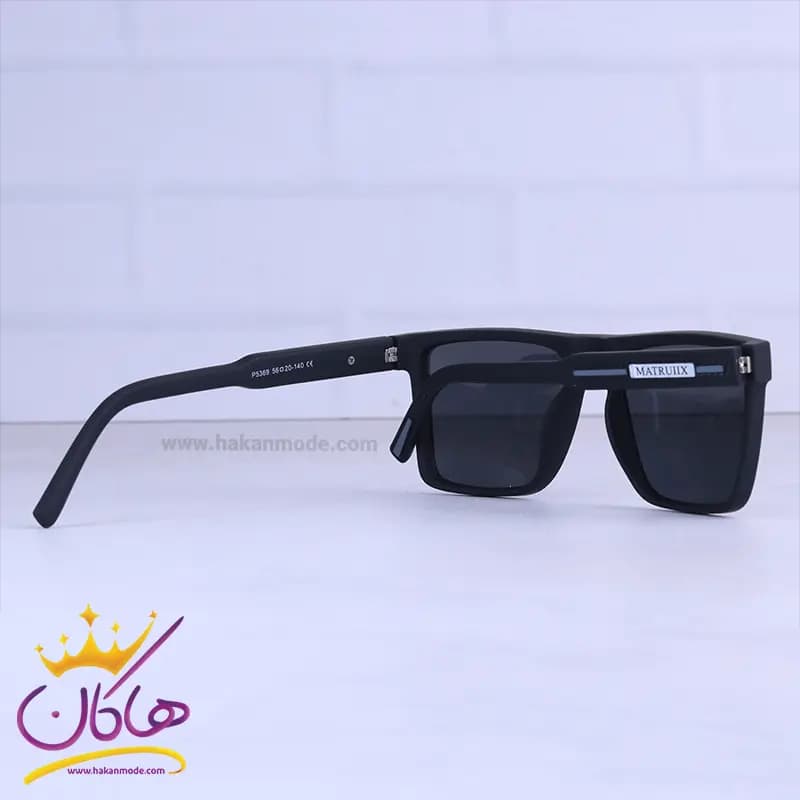 عینک آفتابی ماتریکس مردانه مشکی پلاریزه P 5369/1 — تصویر ۳