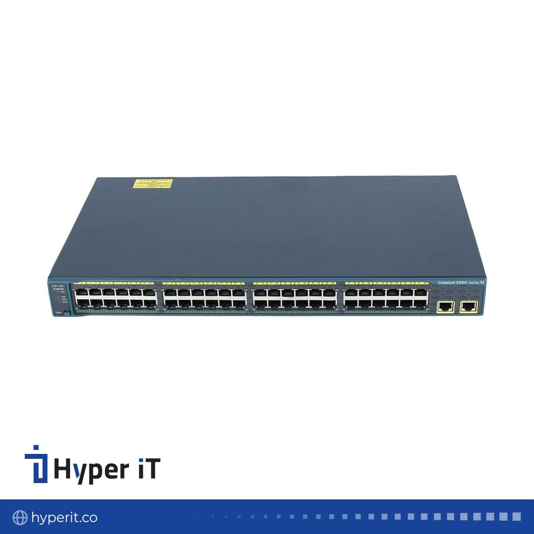 سوئیچ سیسکو مدل WS-C2960-48TT-L ریفر(Refurbished)