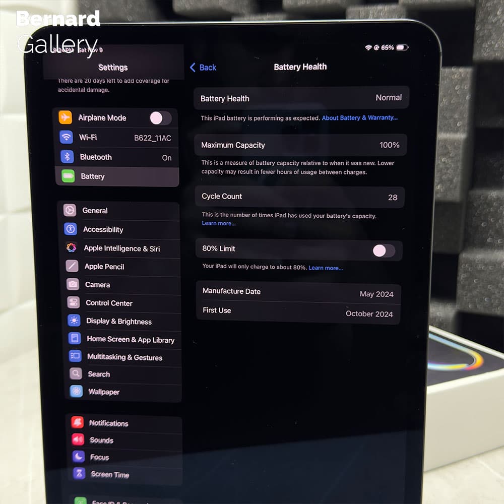 تبلت 11 اینچی اپل مدل iPad Pro 2024 M4 Wi-Fi ظرفیت 256 گیگابایت و رم 8 گیگابایت (کارکرده) — تصویر ۸