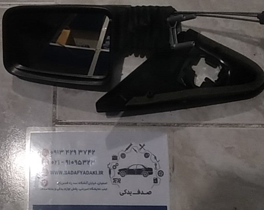 آینه پژو 405 مکانیکی سمت چپ با لچکی IPNC