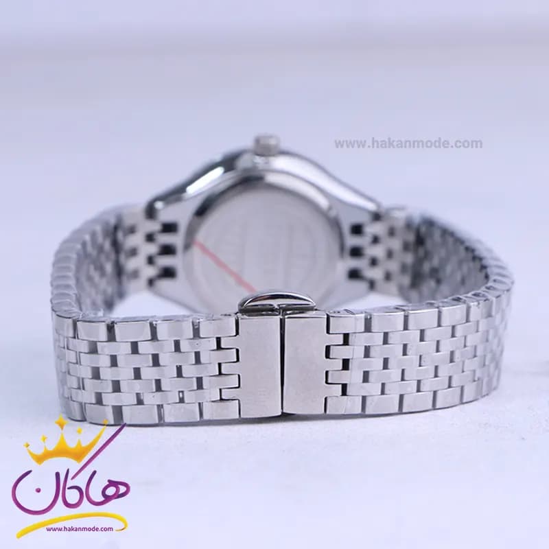 ساعت مچی سیتیزن زنانه فلزی نقره ای صفحه مشکی 3325/2 — تصویر ۳