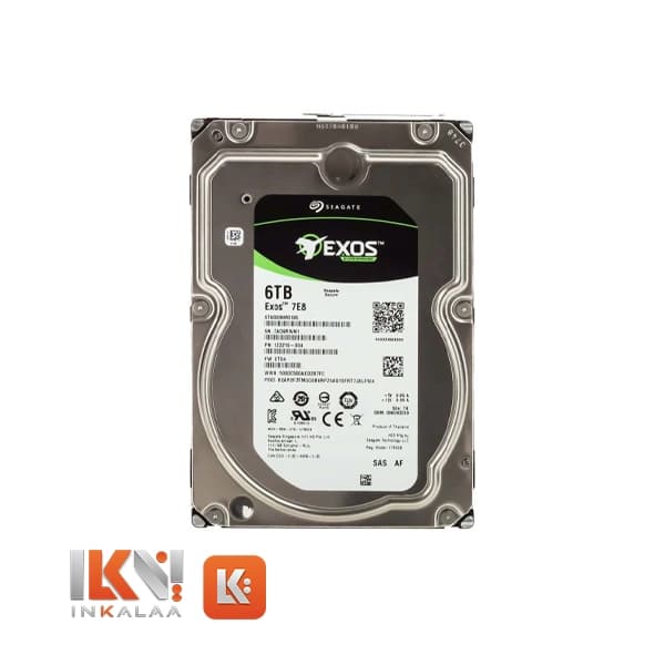 هارد سیگیت سری Exos 7E8 مدل ST6000NM0195 SAS ظرفیت 6TB — تصویر ۲