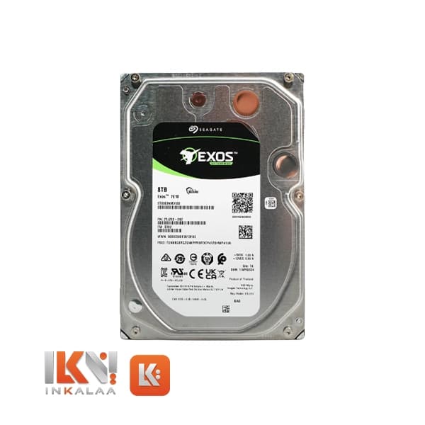 هارد سیگیت سری Exos 7E8 مدل ST8000NM018B SAS ظرفیت 8TB