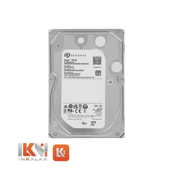 هارد سیگیت سری Exos X10 مدل ST10000NM018B SAS ظرفیت 10TB — تصویر ۴