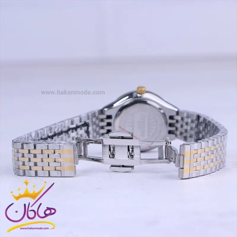 ساعت مچی سیتیزن زنانه فلزی نقره ای طلایی صفحه سبز 3325/5 — تصویر ۲