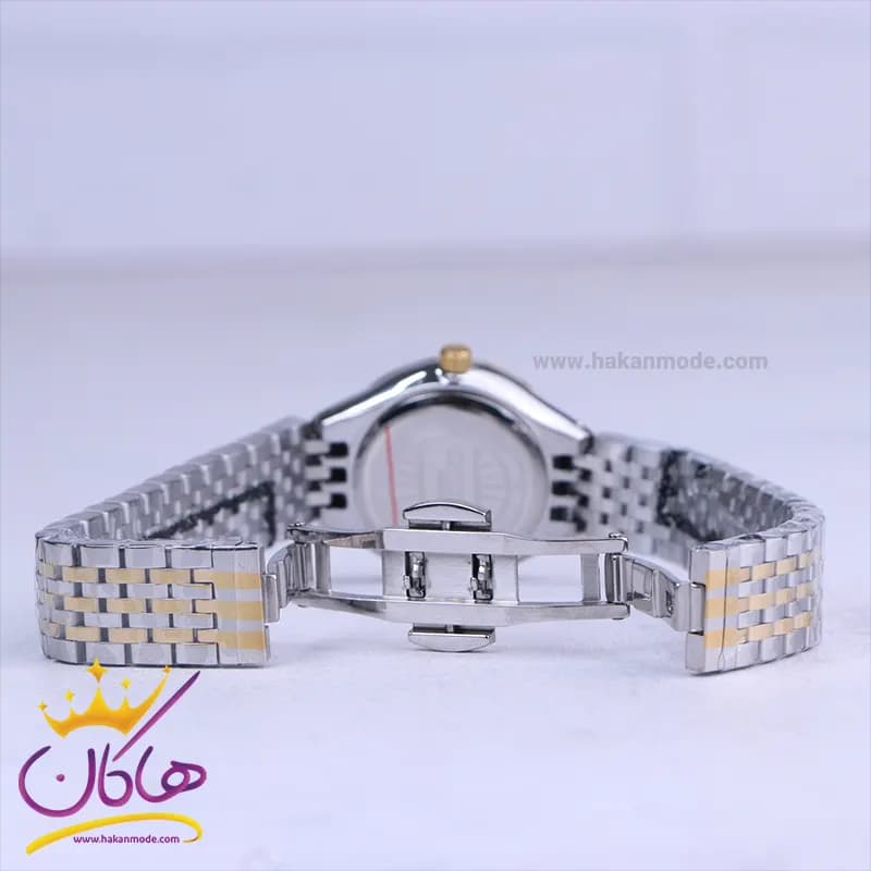 ساعت مچی سیتیزن زنانه فلزی نقره ای طلایی 3325/8 — تصویر ۲