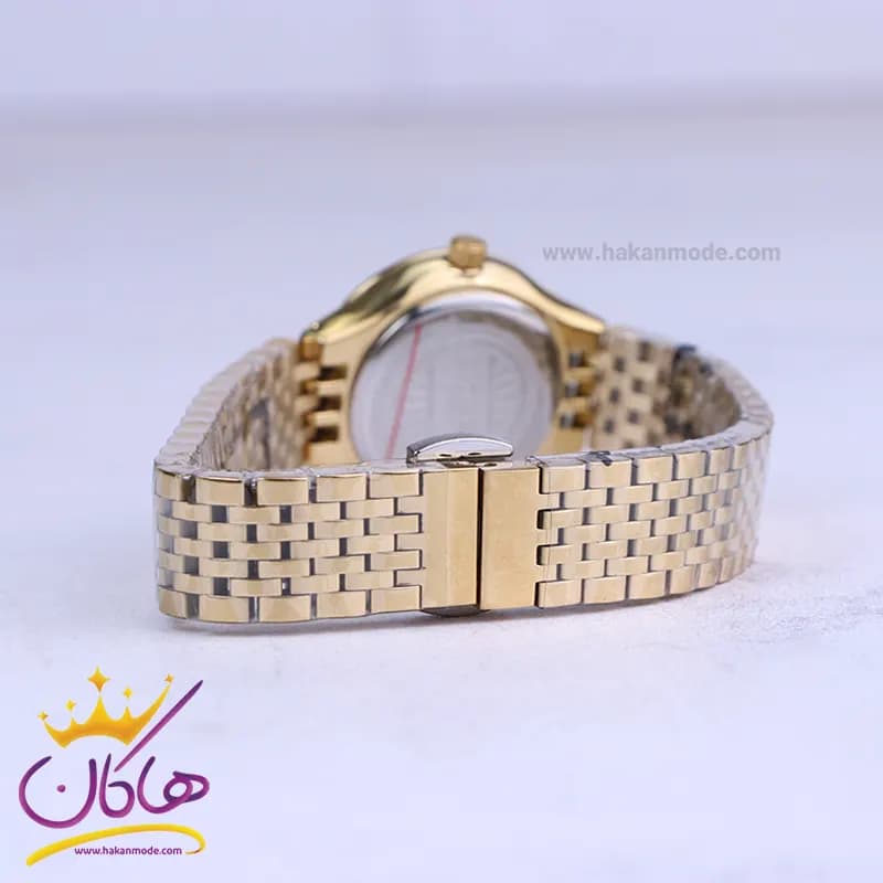 ساعت مچی سیتیزن زنانه فلزی طلایی صفحه سبز 3325/10 — تصویر ۳