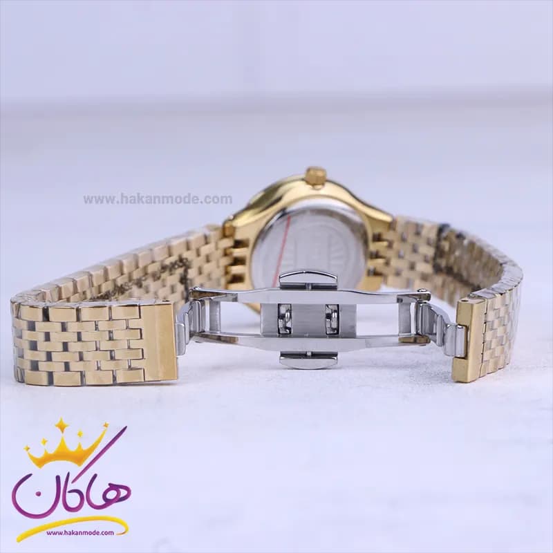 ساعت مچی سیتیزن زنانه فلزی طلایی صفحه سبز 3325/10 — تصویر ۲