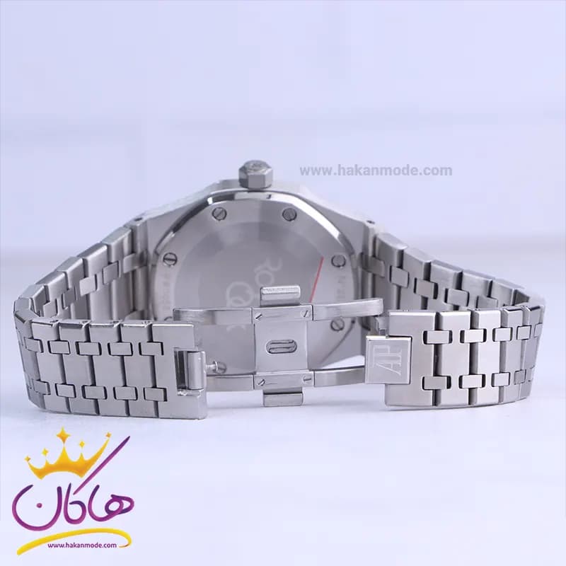 ساعت مچی ای پی مردانه فلزی نقره ای صفحه سفید A 6016/3 — تصویر ۲