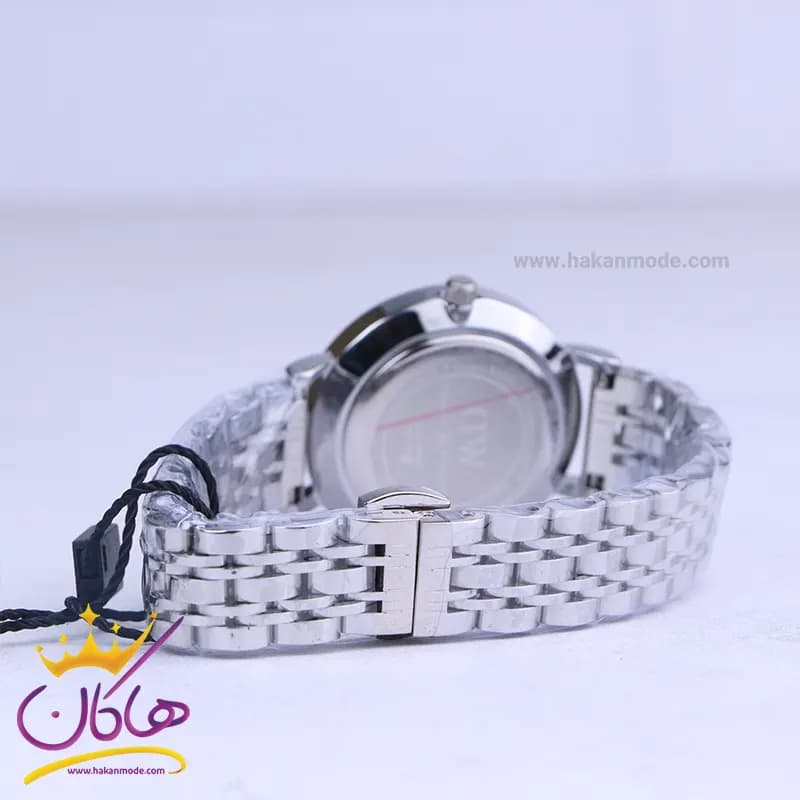 ساعت مچی دنیل ولینگتون زنانه فلزی نقره ای صفحه سبز 6020/7 — تصویر ۳