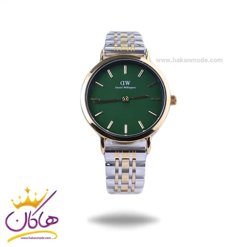 ساعت مچی دنیل ولینگتون زنانه فلزی صفحه سبز 6020/3