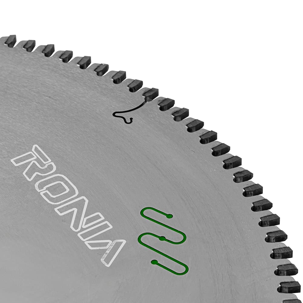 تیغ اره رونیا RSB-AL40012032T آلومینیوم بر ۴۰۰ میلیمتر ۱۲۰ دندانه — تصویر ۲