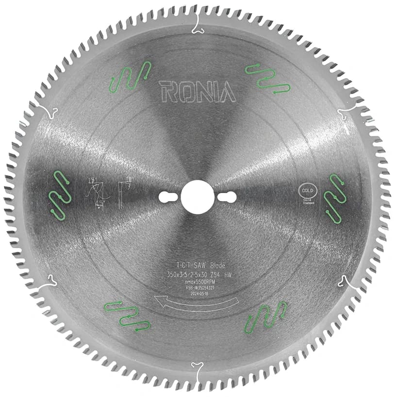 تیغ اره رونیا RSB-IW3505430T چوب بر ۳۵۰ میلی‌متر ۵۴ دندانه