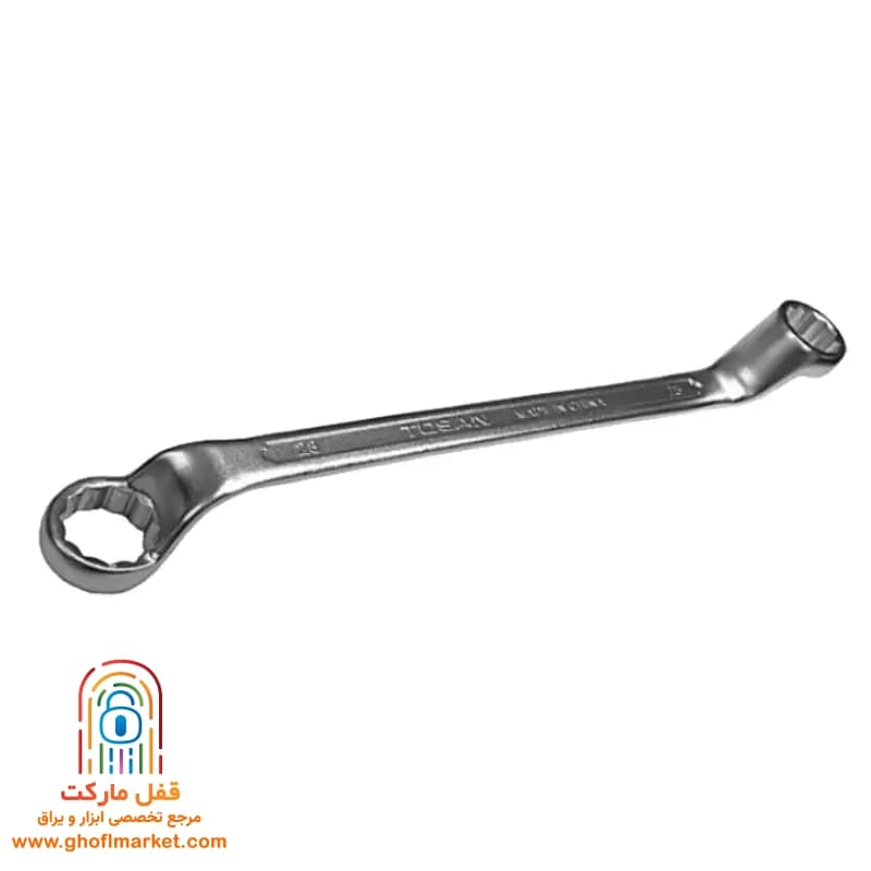 آچار دو سر رینگی سایز 7×6 توسن مدلT102-67 — تصویر ۲
