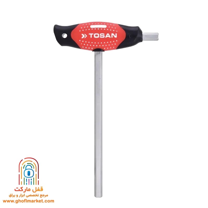 آچار آلن دسته T سایز 3 توسن مدل T7-3TH