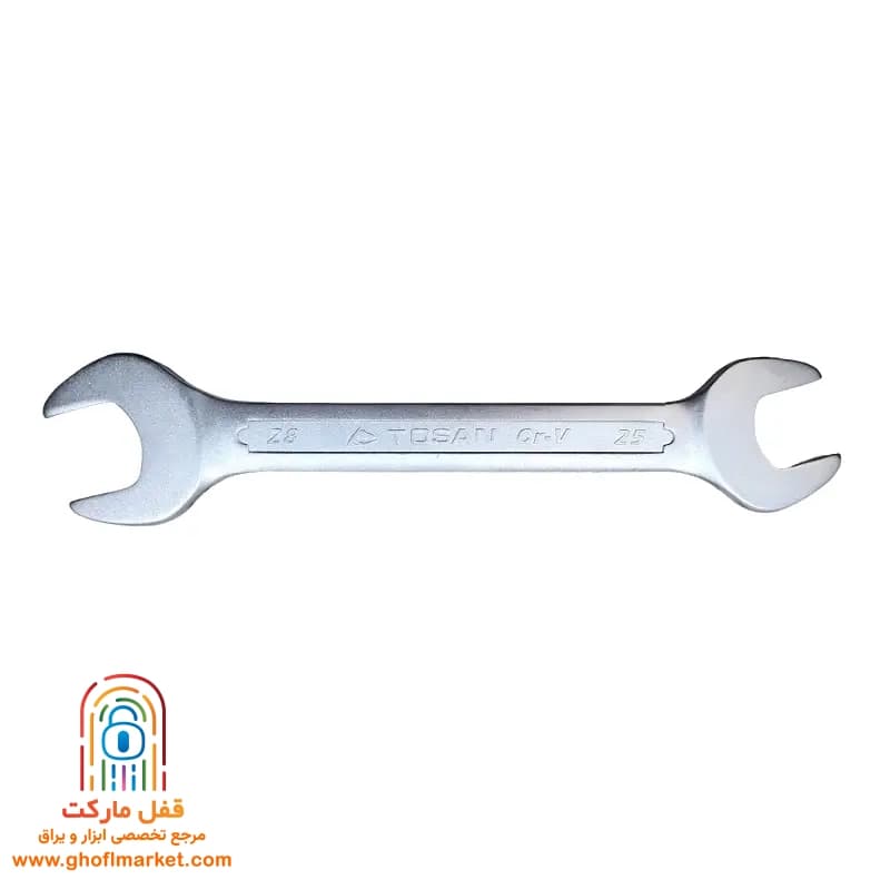 آچار دو سر تخت سایز 28×25 توسن مدل T103-2528