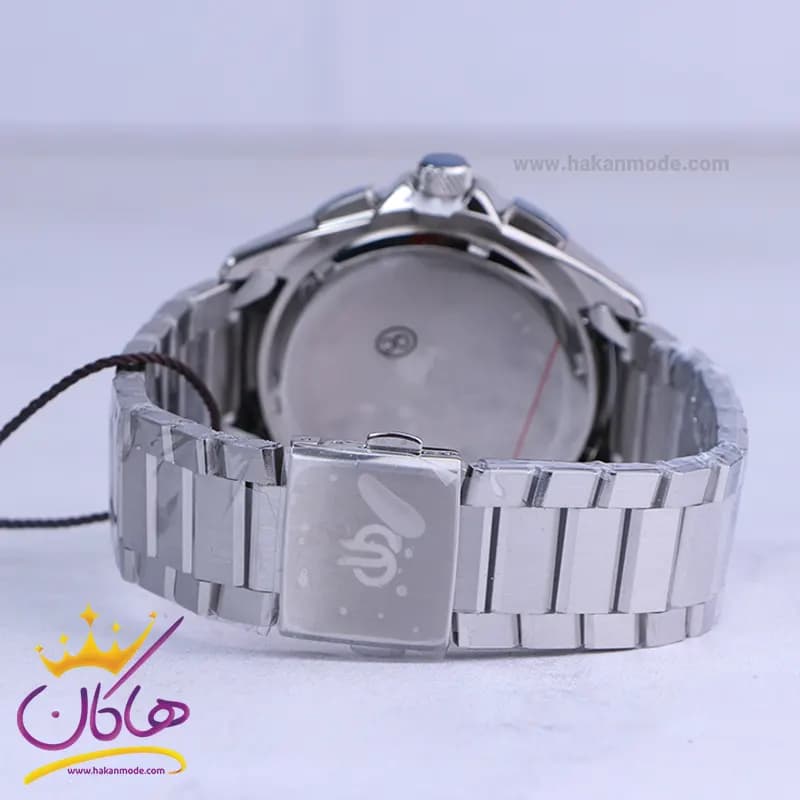 ساعت مچی بیگوتی مردانه فلزی صفحه مشکی کرنوگراف BG.1.10600-2 — تصویر ۳