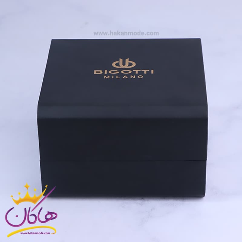 ساعت مچی بیگوتی مردانه کرنوگراف بند فلزی و چرم BG.1.10570-2E — تصویر ۵