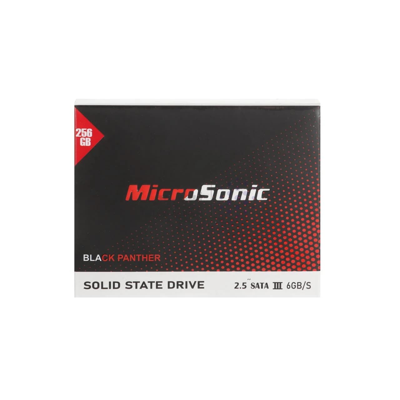 هارد MicroSonic SSD مدل Black Panther ظرفیت 256GB (گارانتی 18 ماهه IPM) — تصویر ۳