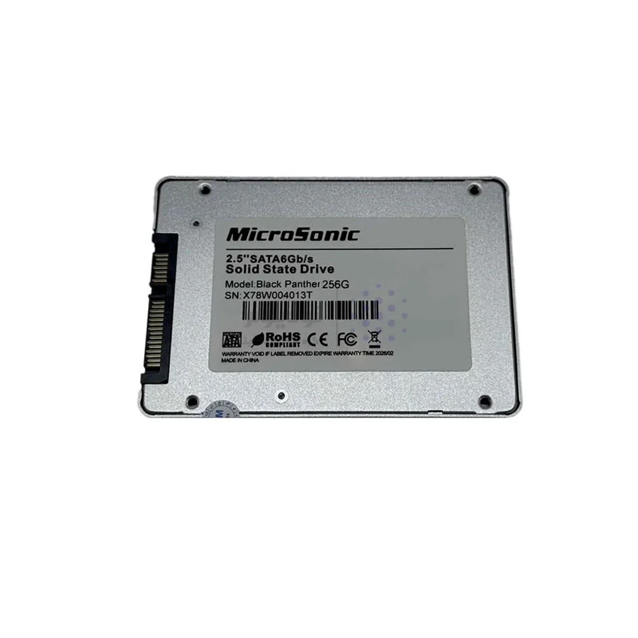 هارد MicroSonic SSD مدل Black Panther ظرفیت 256GB (گارانتی 18 ماهه IPM) — تصویر ۲