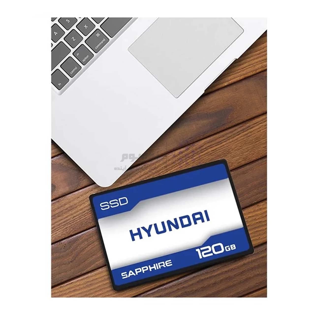هارد HYUNDAI SSD مدل Sapphire ظرفیت 120GB (گارانتی 18 ماهه IPM) — تصویر ۳