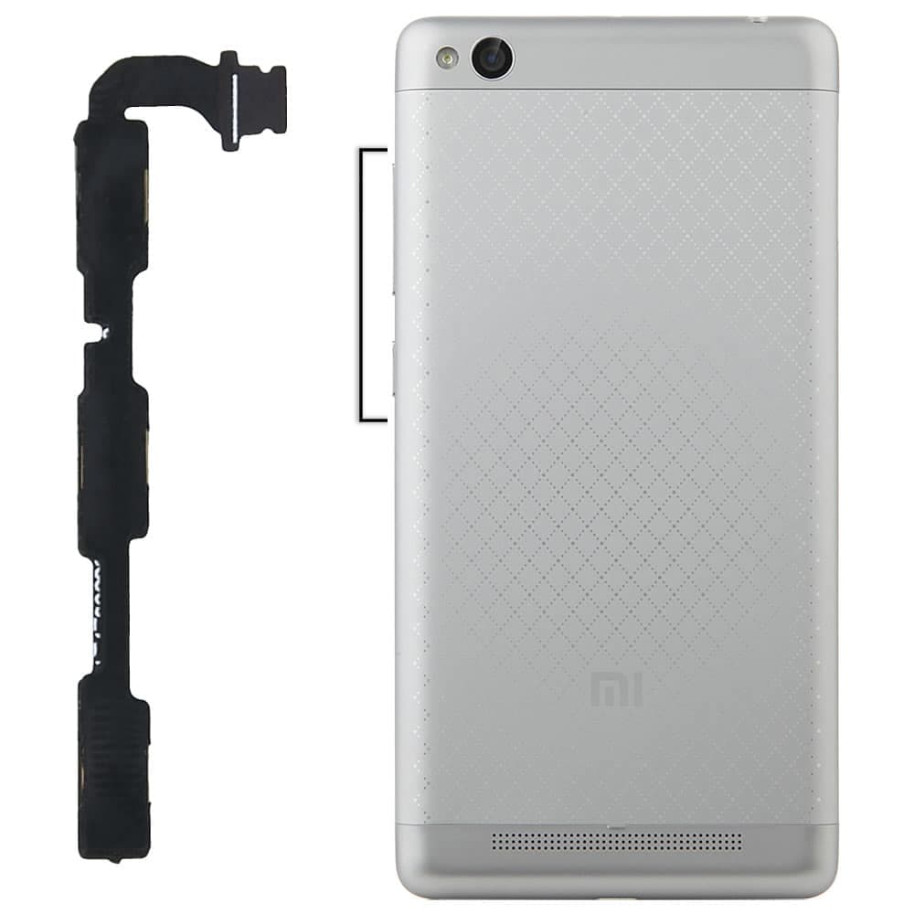 فلت پاور و ولوم گوشی شیائومی Redmi 3 — تصویر ۳