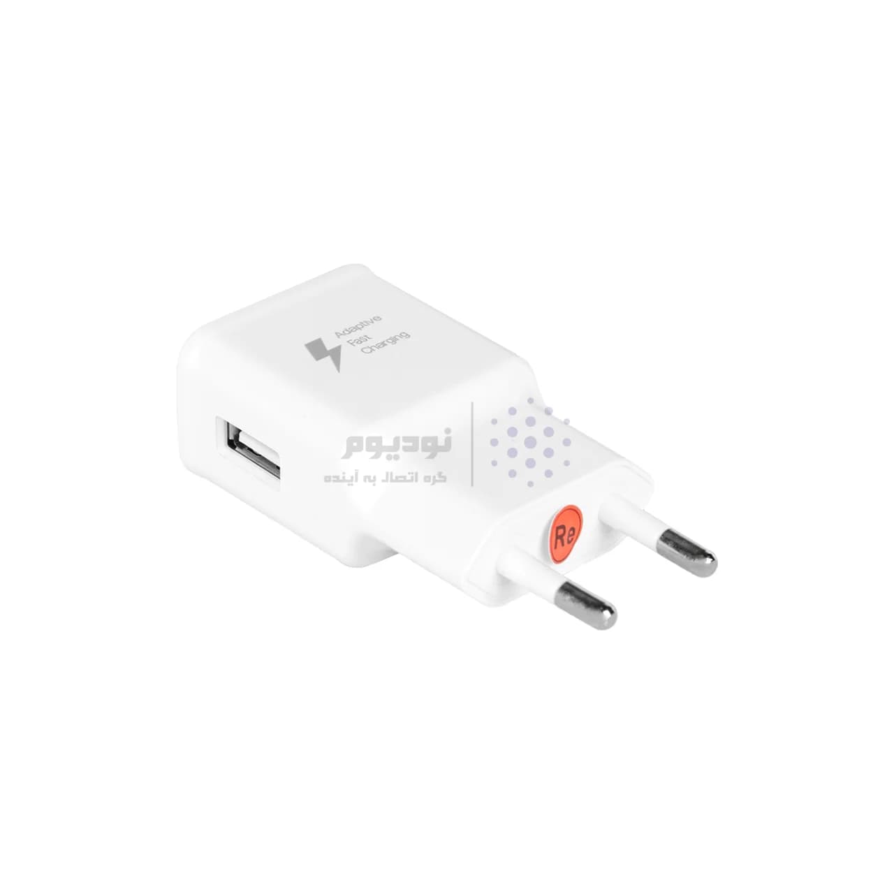 شارژر دیواری فست تک پورت Samsung-15W به همراه کابل شارژ اندروید-سفید (گارانتی شش ماهه نیکان همراه) — تصویر ۳