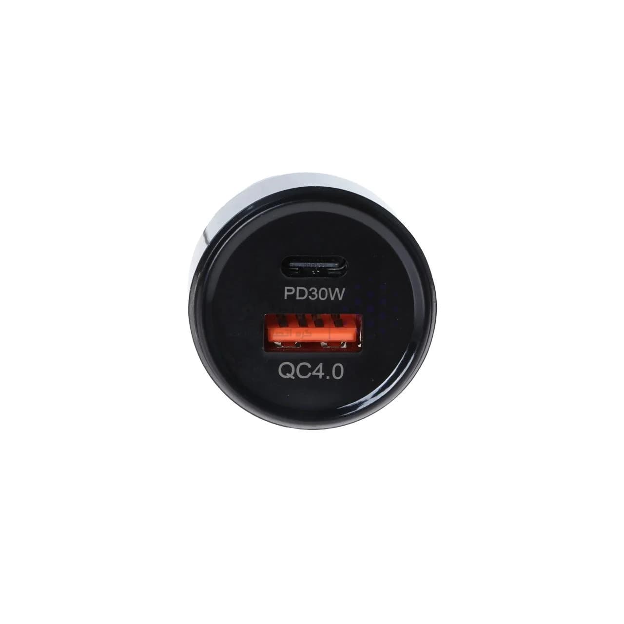 شارژر فندکی PD و فست دو پورت Fast مدل WKN-104 55W – مشکی – KZN (اصل چین) — تصویر ۳