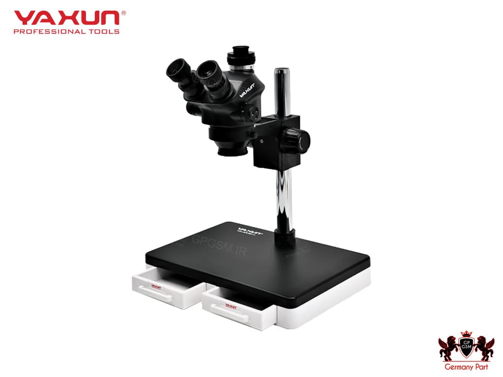 پایه و کشو لوپ (میکروسکوپ) STAND & DRAWER MICROSCOPE YX2505 YAXUN — تصویر ۴