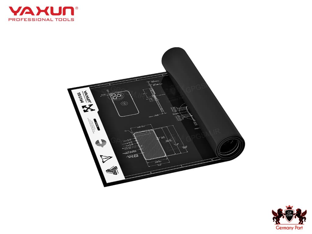 پد انتی استاتیک ضد لغزش سیلیکونی یاکسون MAGNETIC HIGH TEMPERATURE RESISTANT MAINTENANCE YXS164 YAXUN — تصویر ۲