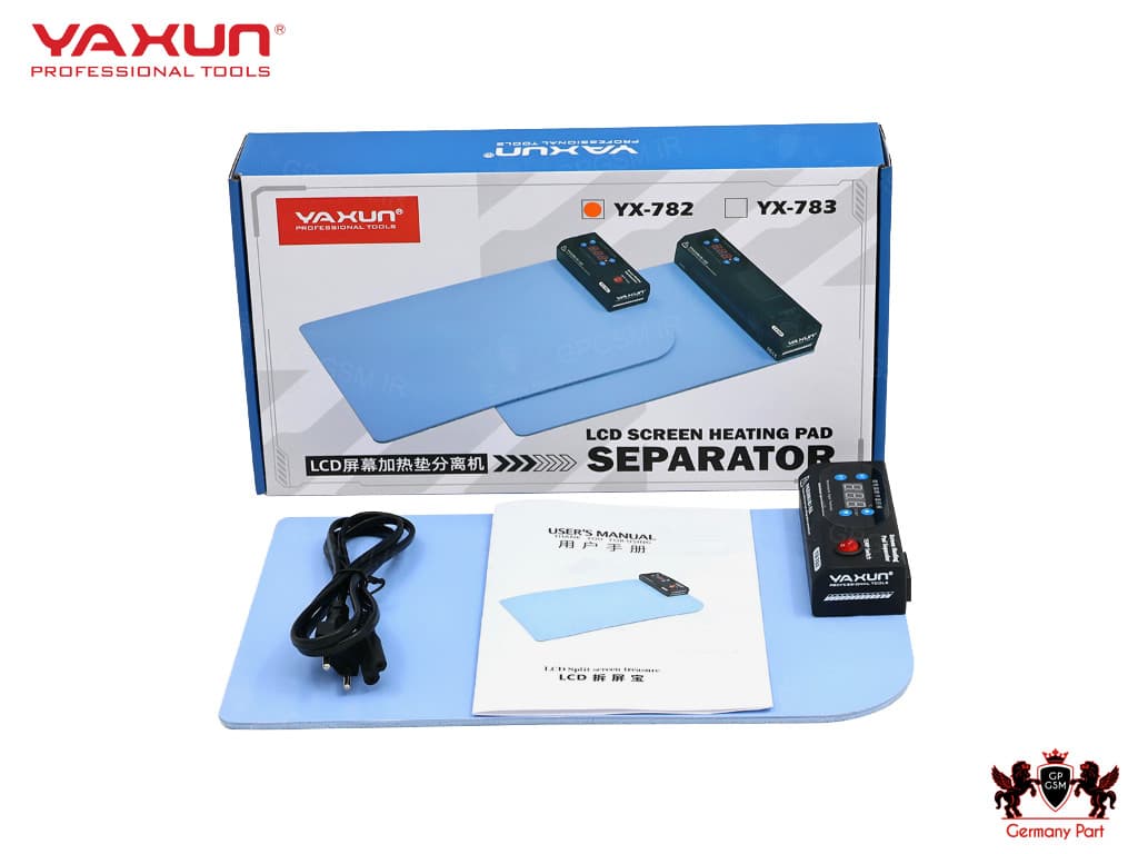 پد گرم کننده تعویض ال سی دی و در پشت یاکسون SCREEN REMOVER YX-782 YAXUN — تصویر ۲