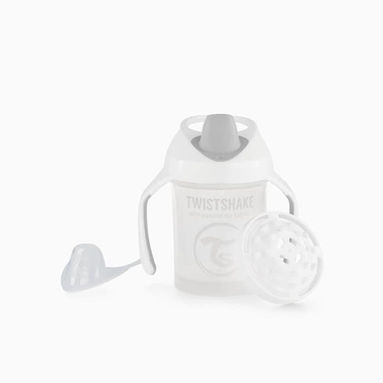 لیوان آبخوری +4ماه دسته دار 230میل توییست شیک