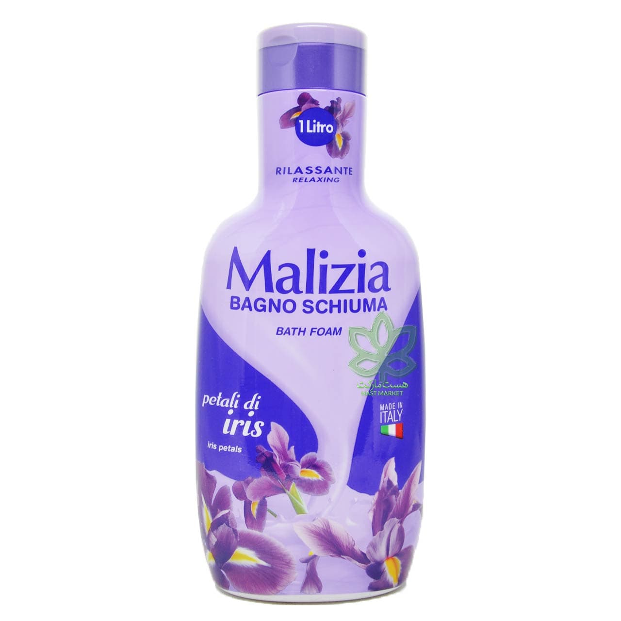 شامپو بدن ( فوم حمام ) گل زنبق 1 لیتر مالیزیا – malizia