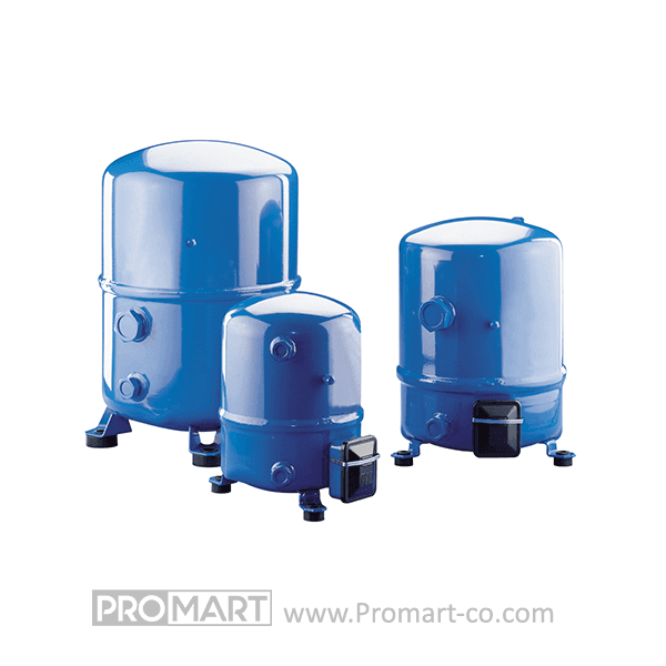 کمپرسور منیروپ 6 اسب بخار سه فاز دانفوس مدل MT72 — تصویر ۲