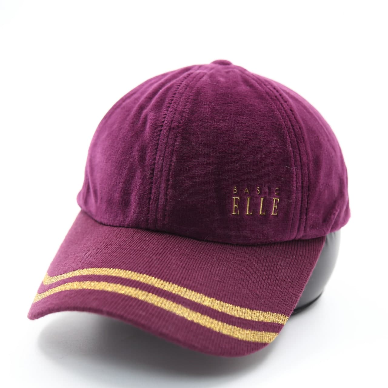 پولار بیسبالی لبه خط دار گلدوزی BASIC ELLE — تصویر ۲