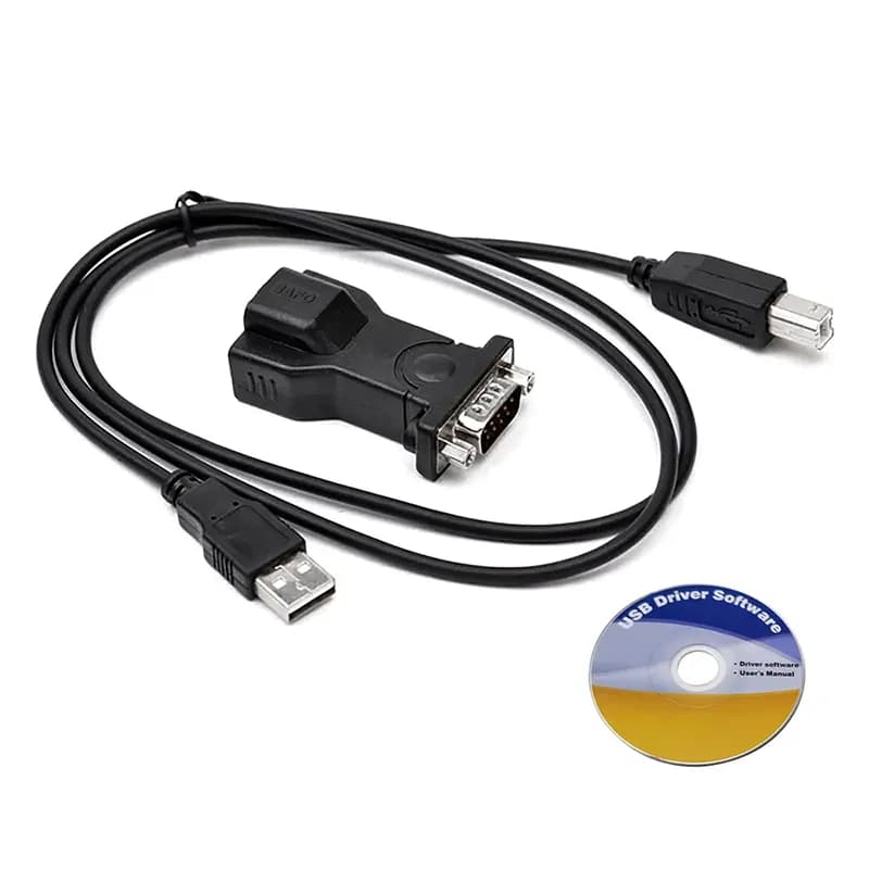 تبدیل USB2.0 به RS232 بافو مدل BF-810 + کابل پرینتر — تصویر ۳