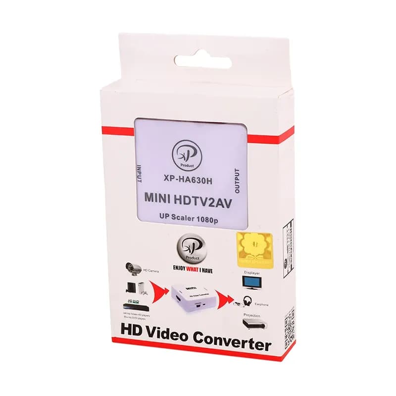 تبدیل HDMI به AV سه فیش ایکس پی مدل XP-HA630 — تصویر ۵