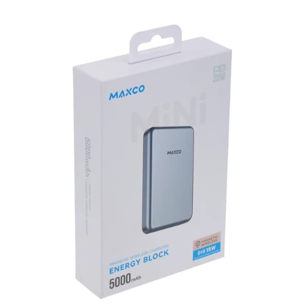 پاوربانک مگنتی 5000mAh مکسکو مدل MPB-P12 — تصویر ۲