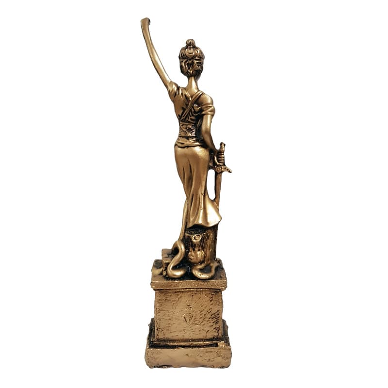مجسمه مدل ترازوی عدالت کد وکالت ۱۸ — تصویر ۲