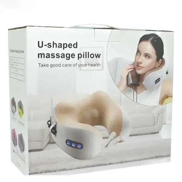 ماساژور گردن سه دکمه مدل U shaped — تصویر ۴