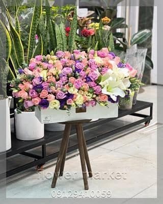 گلفروشی نزدیک خیابان وزرا