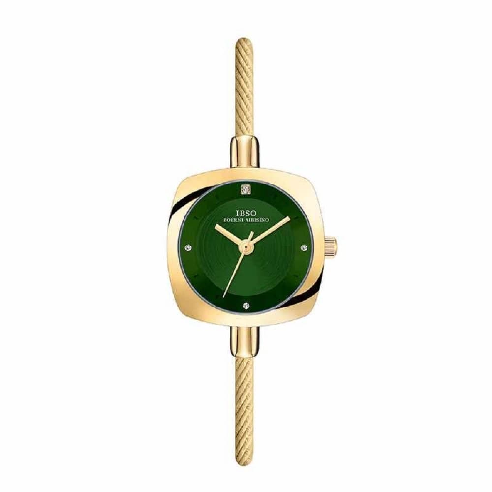 ساعت زنانه ایبسو IB1136-Gold-Green