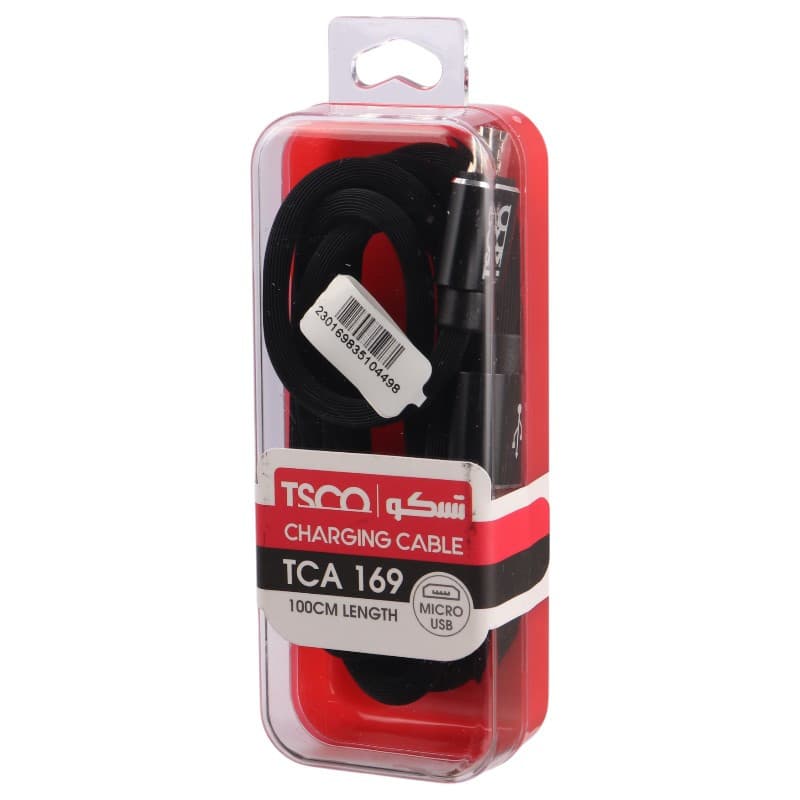 کابل شارژ و دیتا micro-USB برند تسکو مدل TCA169 طول 1 متر — تصویر ۲