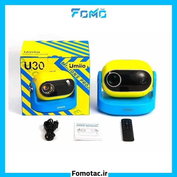 ویدئو پروژکتور هوشمند 4K یومیو(Umiio) مدل U30 — تصویر ۳