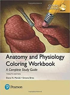 دانلود کتاب Anatomy and Physiology Coloring Workbook: A Complete Study Guide